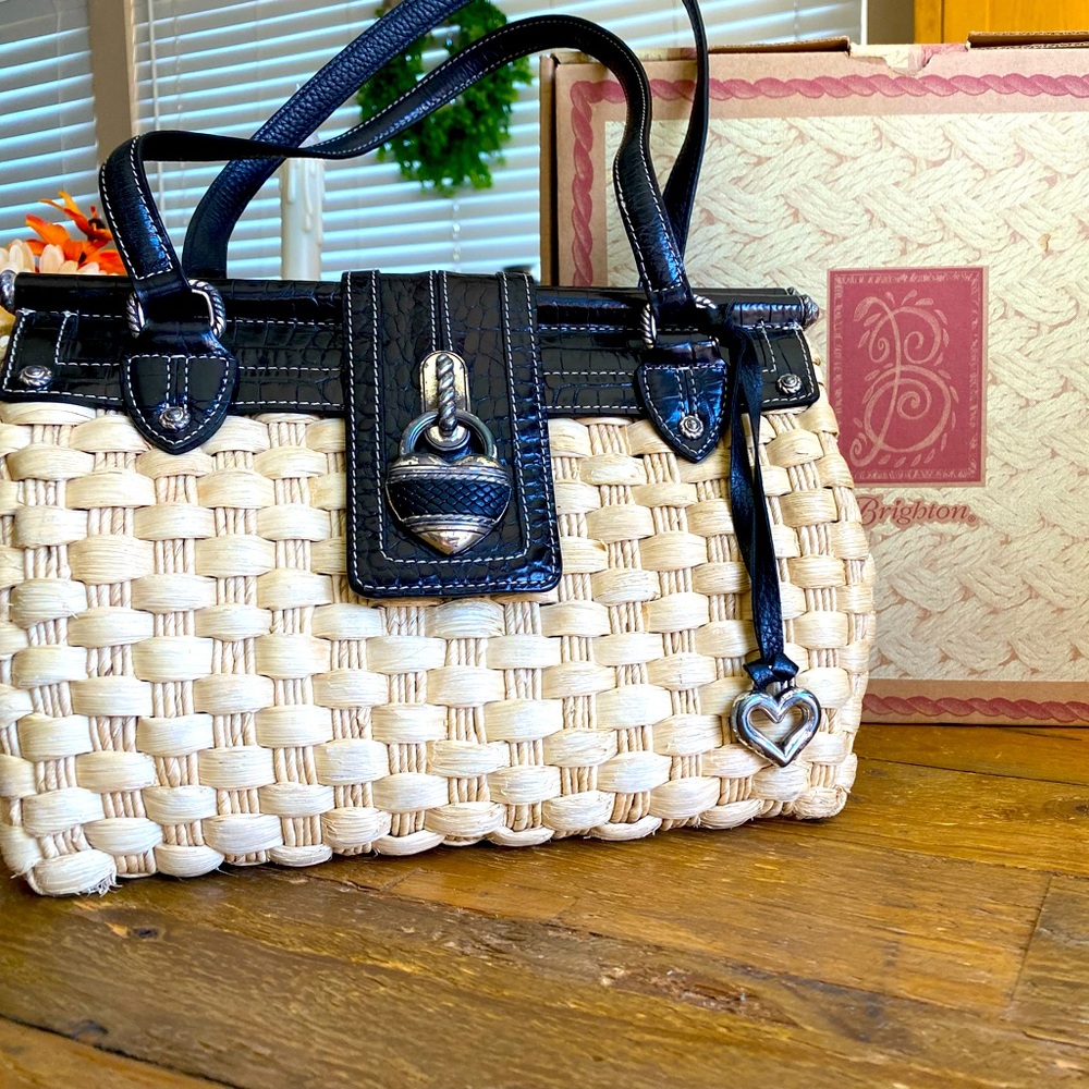 Authentic Brighton Straw Bag